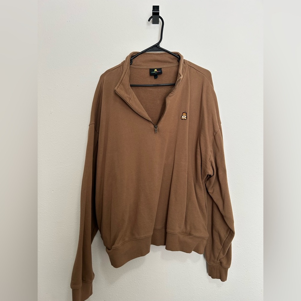 Teddy Fresh 2X 1/2 zip sweater